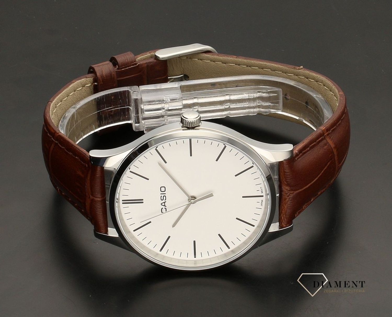 Zegarek męski CASIO Classic MTP-E133L BRĄZ z paskiem gratis (4).jpg